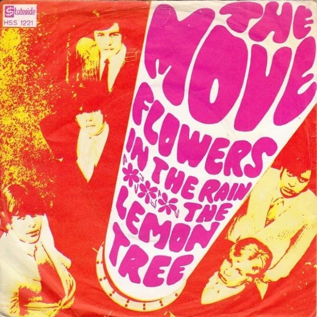 Flowers in the Rain / (Here We Go Round) The Lemon Tree cover