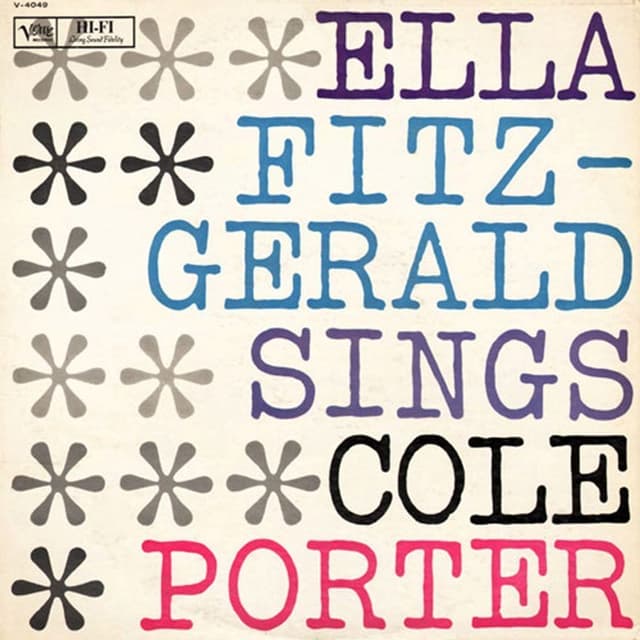 Sings Cole Porter cover