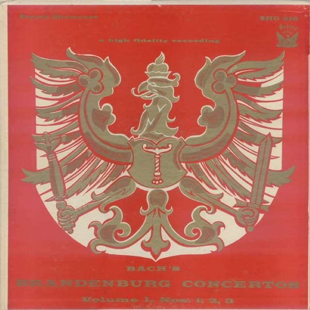 Brandenburg Concertos Nos. 1-3 (Berlin Chamber Orchestra) cover