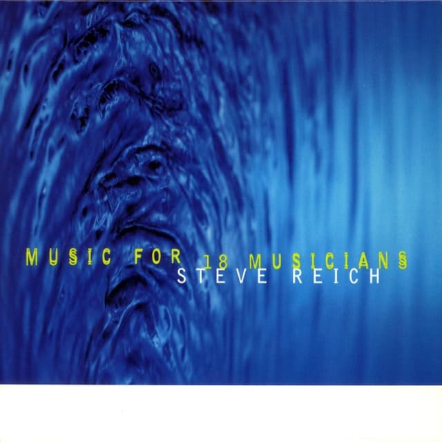 Music for 18 Musicians (Steve Reich and Musicians) cover