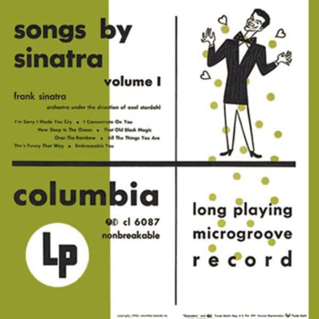 Songs by Sinatra cover