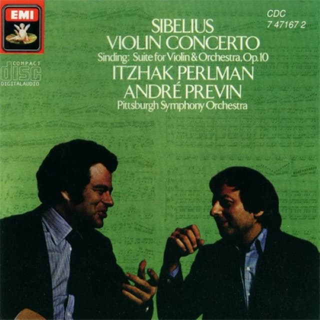 Sibelius: Violin Concerto / Sinding: Suite for Violin and Orchestra, op. 10 cover