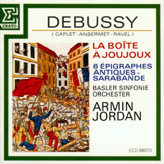 La boîte à joujoux, 6 épigraphes antiques, Sarabande (Basler Sinfonie Orchester, feat. conductor: Armin Jordan) cover