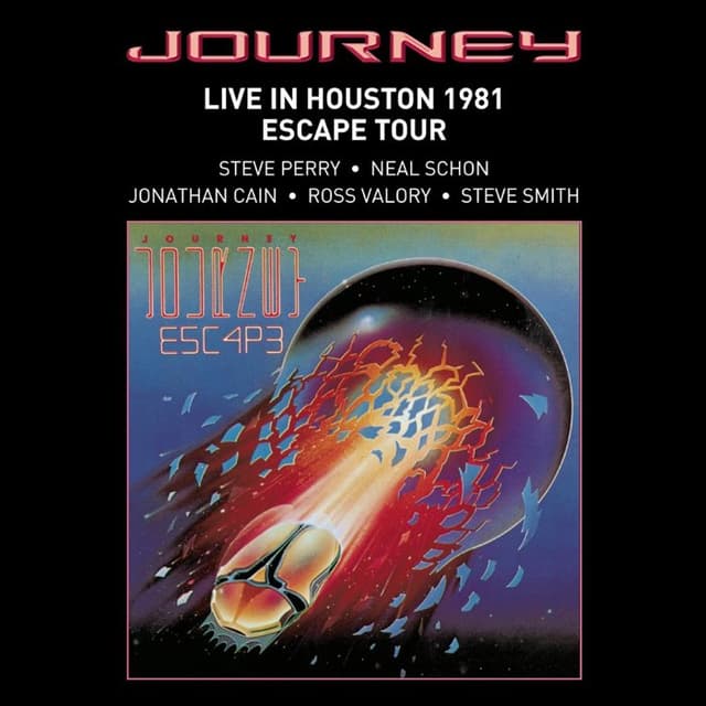 Live in Houston 1981: The Escape Tour cover