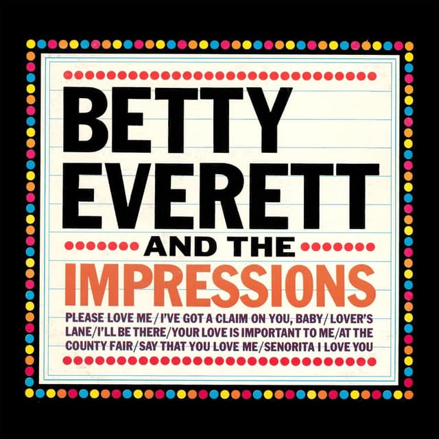 Betty Everett and the Impressions cover