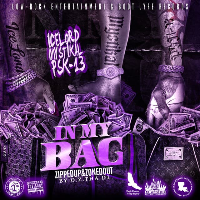 IN MY BAG ZippedUp&ZonedOut (O.Z. tha DJ Remix) cover