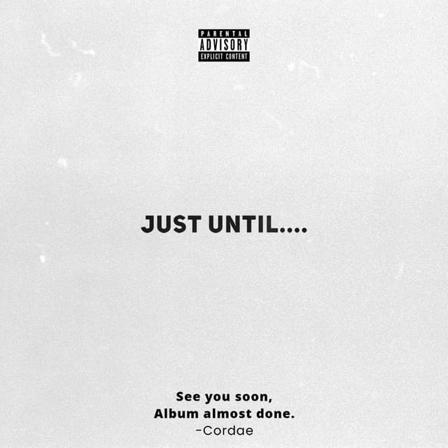 Just Until.... cover
