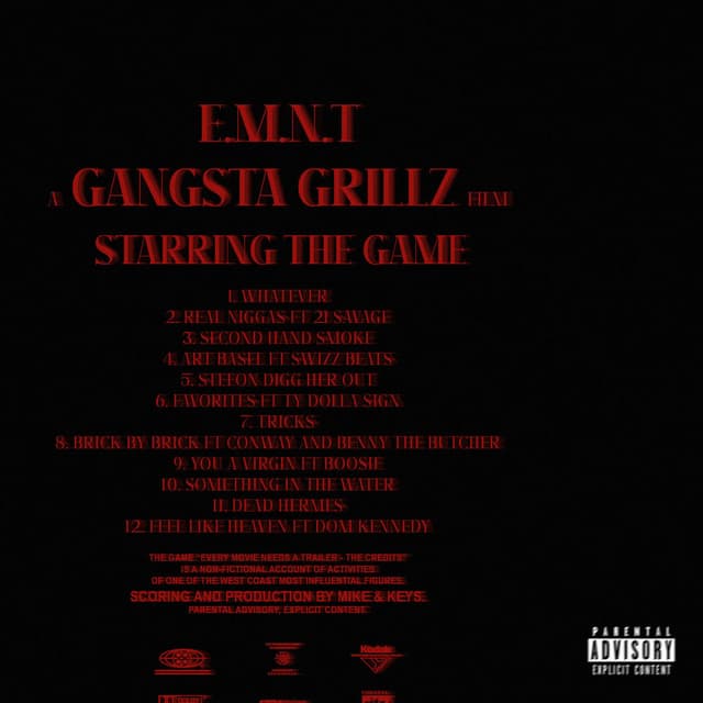 Gangsta Grillz: E.M.N.T - The Credits cover
