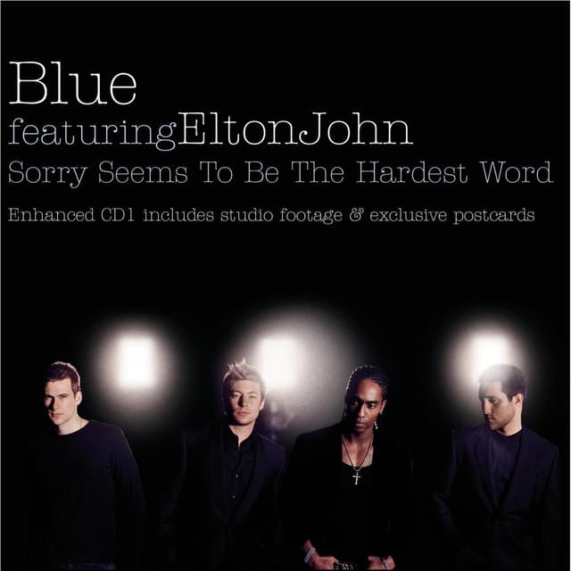 Sorry Seems To Be The Hardest Word cover