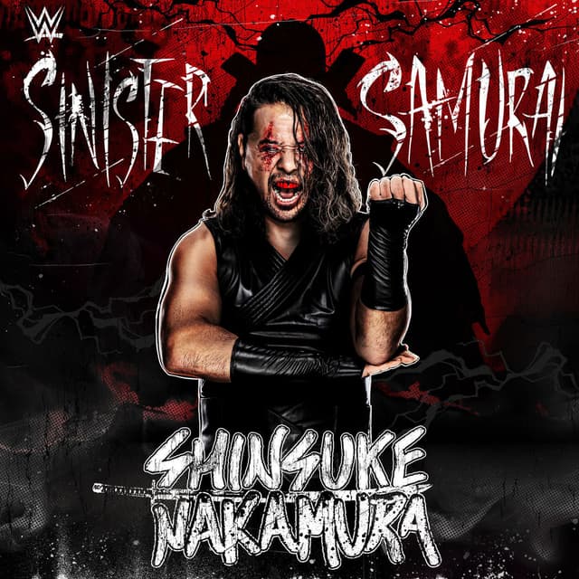 WWE: Sinister Samurai (Shinsuke Nakamura) cover