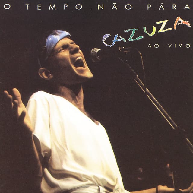 O Tempo Não Pára (Ao Vivo) cover