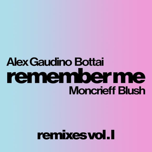 Remember Me ( Remixes Vol. 1 ) cover