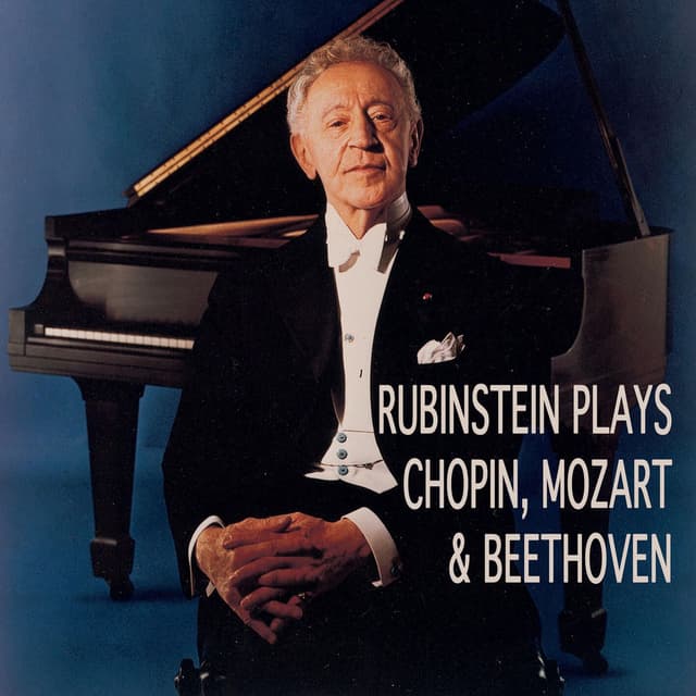 Rubinstein plays Chopin, Mozart & Beethoven cover
