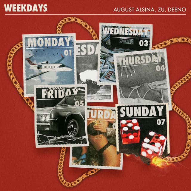 Weekdays (feat. Zu & Deeno) cover