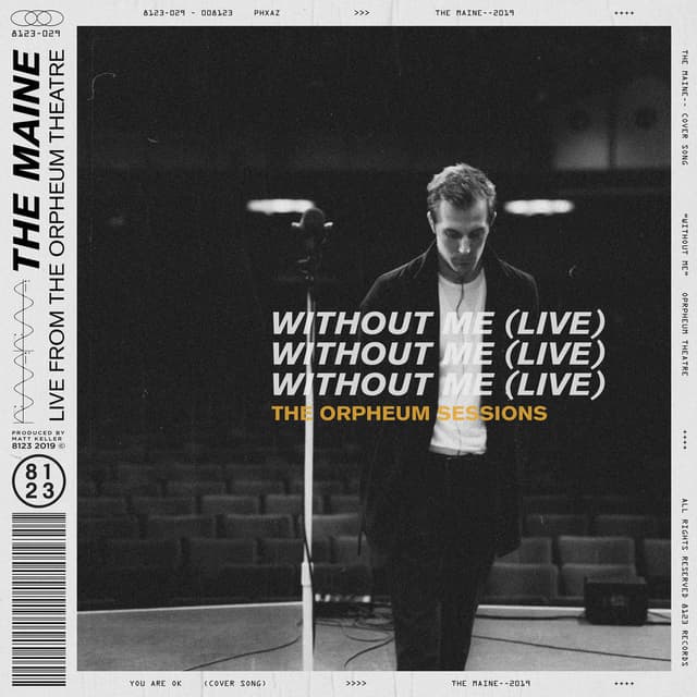 Without Me (Live at the Orpheum Theatre) cover