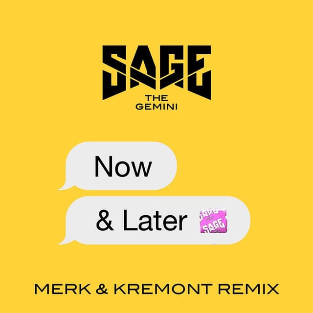 Now and Later (Merk & Kremont Extended Remix) cover