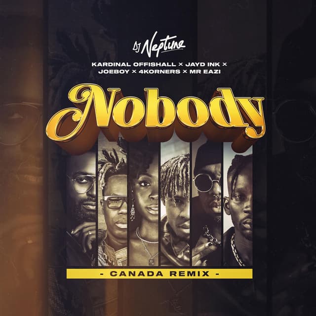 Nobody (Canada Remix) cover