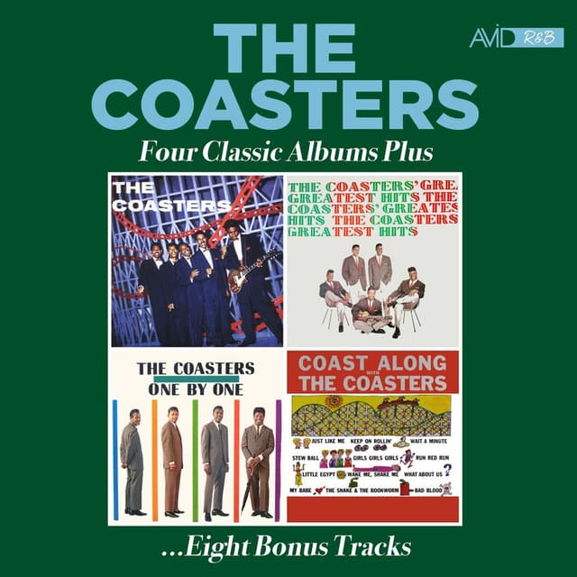 Four Classic Albums Plus (The Coasters / Greatest Hits / One by One / Coast Along with the Coasters) (2023 Digitally Remastered) cover