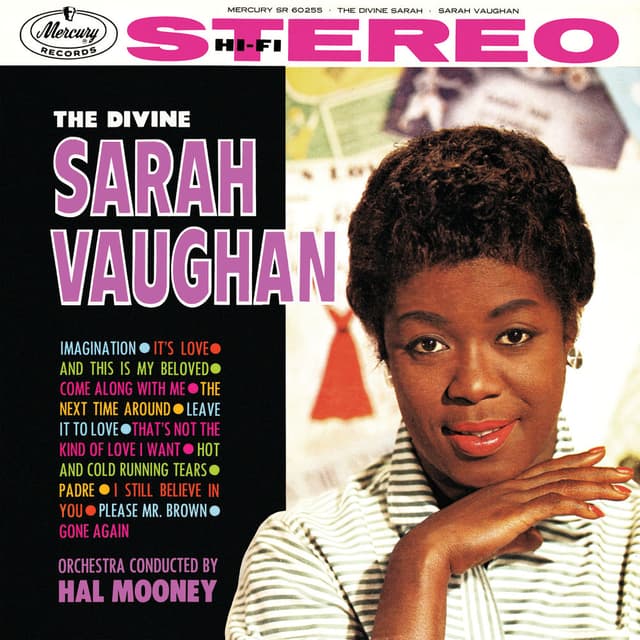 The Divine Sarah Vaughan cover