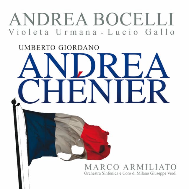 Giordano: Andrea Chénier cover