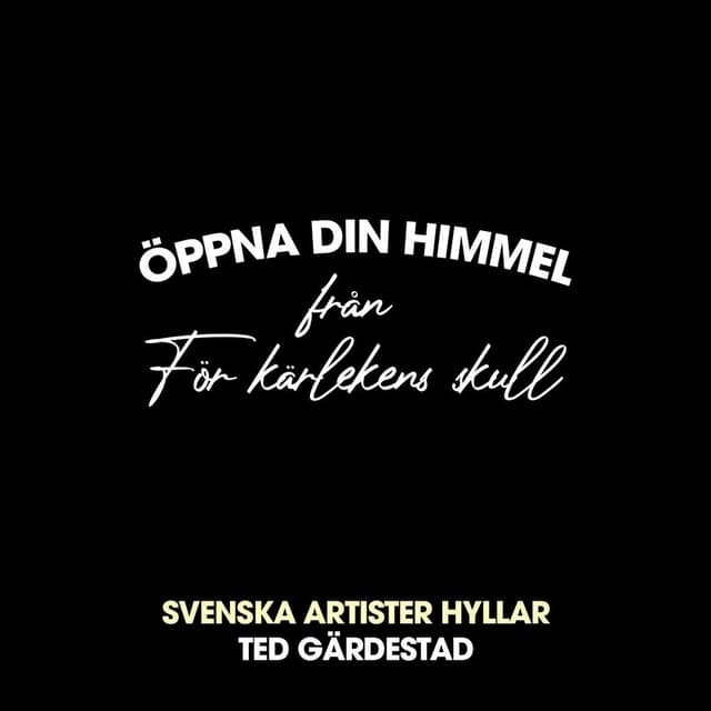 Öppna din himmel cover