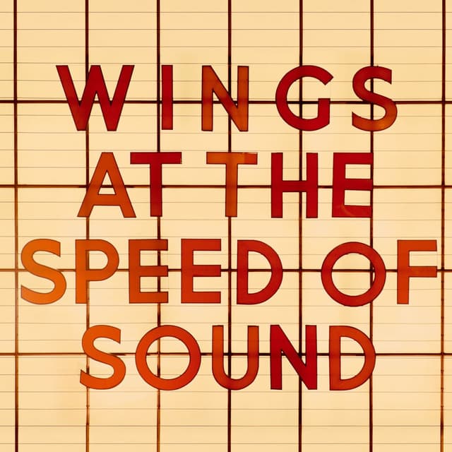 Wings At The Speed Of Sound cover