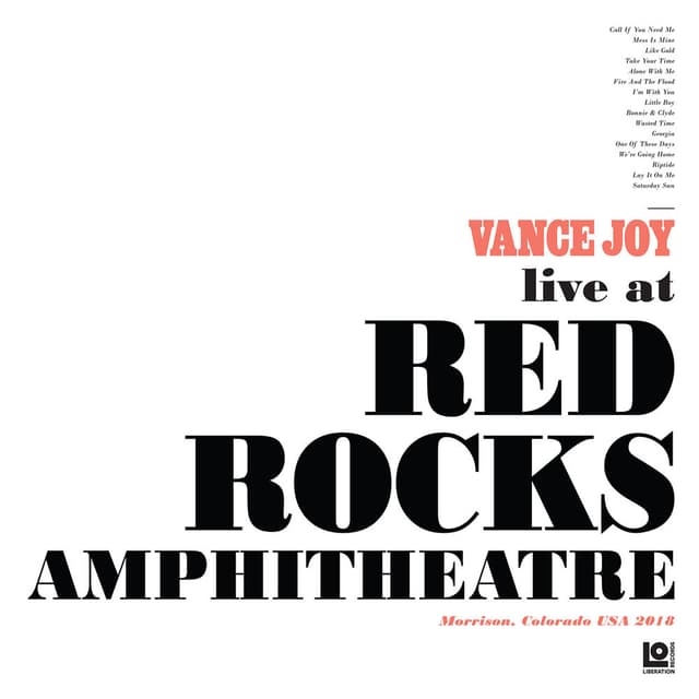 Live at Red Rocks Amphitheatre cover