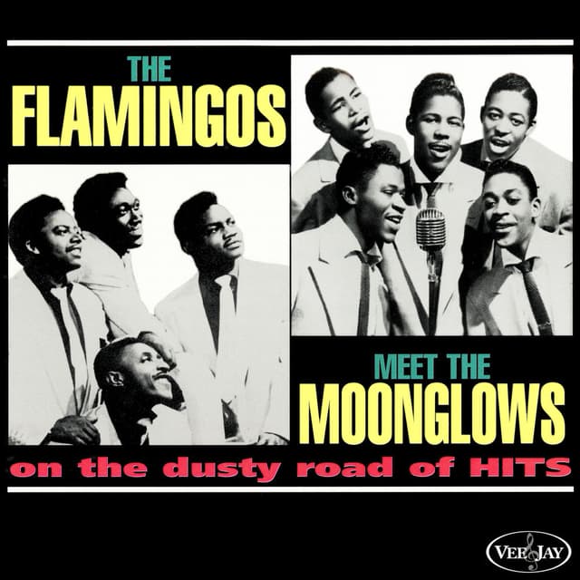 The Flamingos Meet The Moonglows On The Dusty Road Of Hits cover