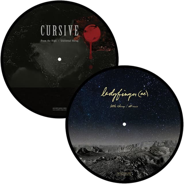 Cursive/Ladyfinger (ne) Record Store Day 10" cover