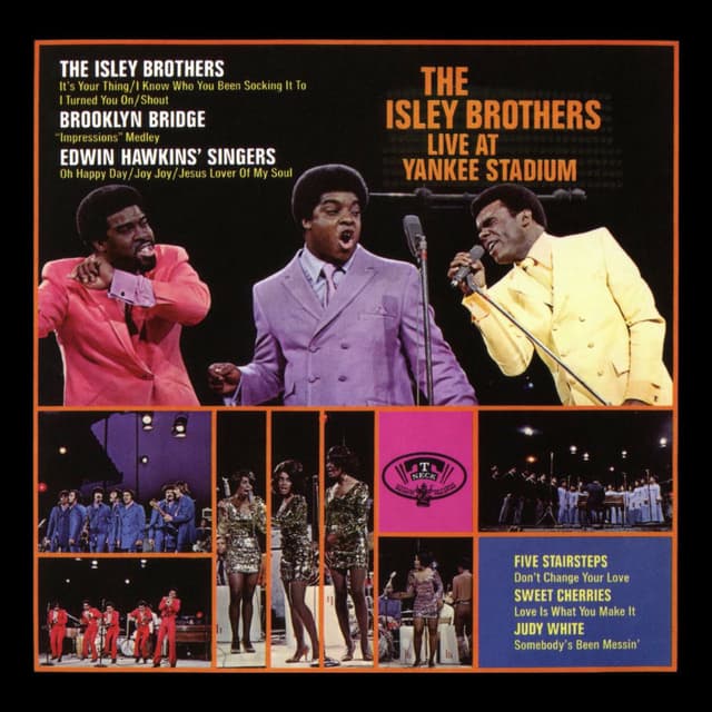 The Isley Brothers Live at Yankee Stadium cover