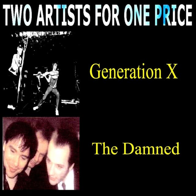 Two Artists for One Price - Generation X & the Damned cover
