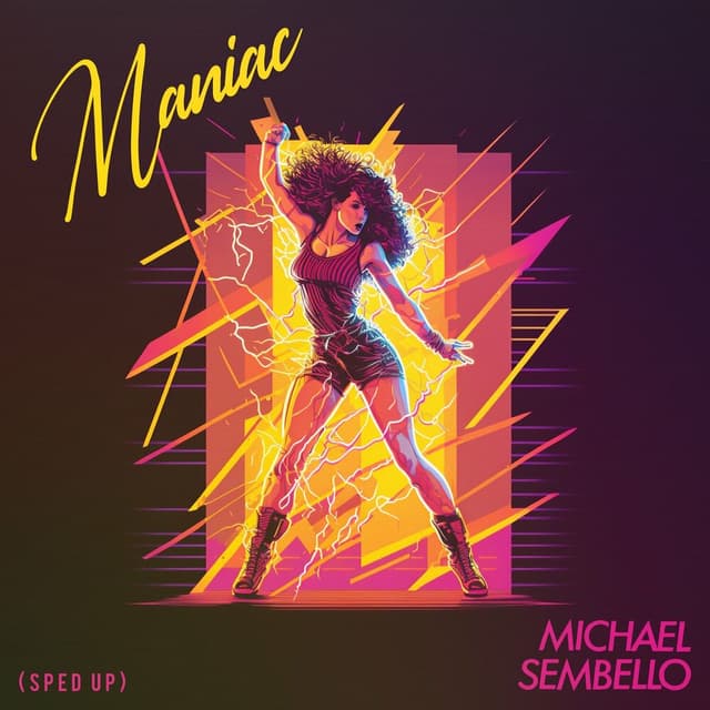 Maniac (Re-Recorded - Sped Up) album cover