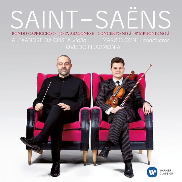 Saint-Saëns: Violin Concerto No. 3 & Symphony No. 3 cover