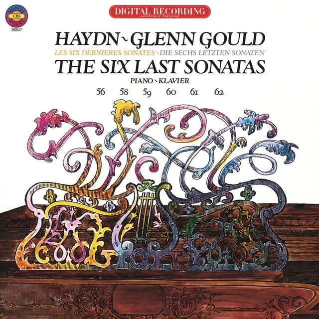 Haydn: The Six Last Piano Sonatas (Gould Remastered) cover