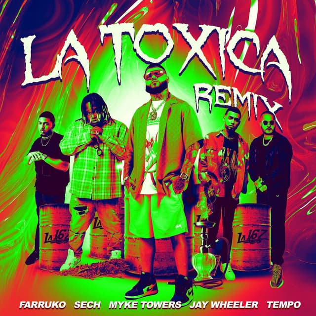 La Tóxica (feat. Jay Wheeler & Tempo) (Remix) cover