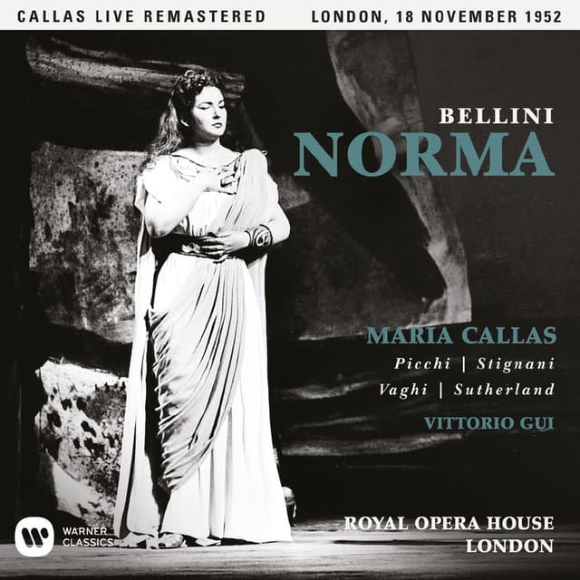 Bellini: Norma (1952 - London) - Callas Live Remastered cover