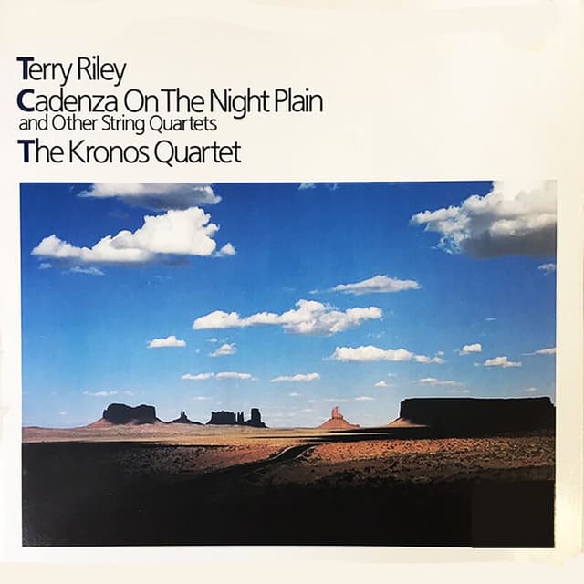 Cadenza On The Night Plain And Other String Quartets (1985 Version) cover
