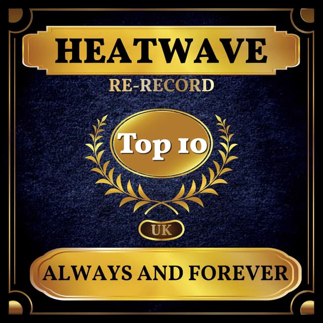 Always and Forever (UK Chart Top 40 - No. 9) cover