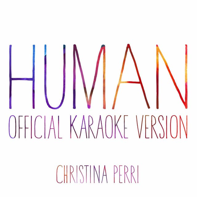 human (Official Karaoke Version) cover