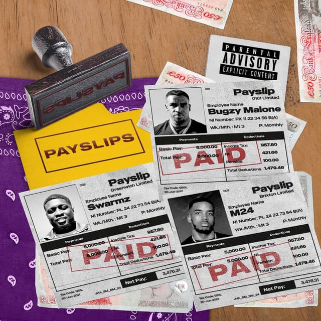 Payslips (feat. Bugzy Malone & M24) cover