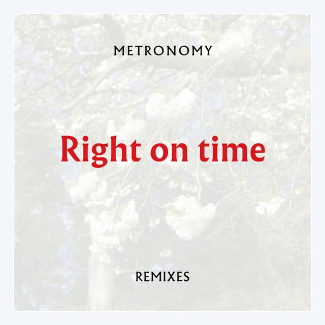 Right on time (Remixes) album cover