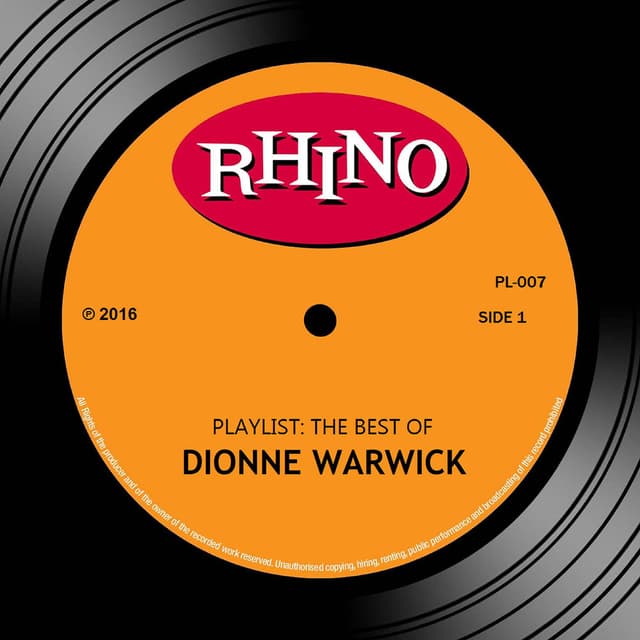 Playlist: The Best of Dionne Warwick cover