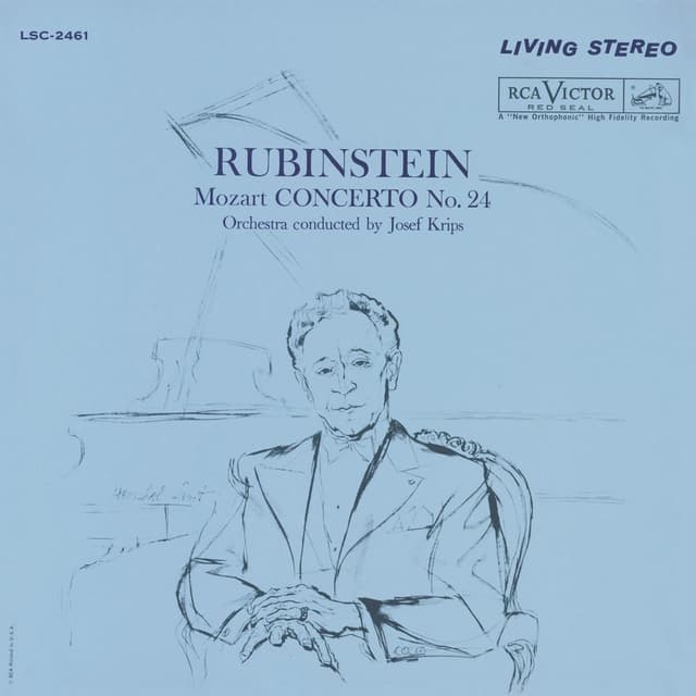 Mozart: Piano Concerto No. 24 in C Minor, K. 491 & Rondo in A Minor, K. 511 cover
