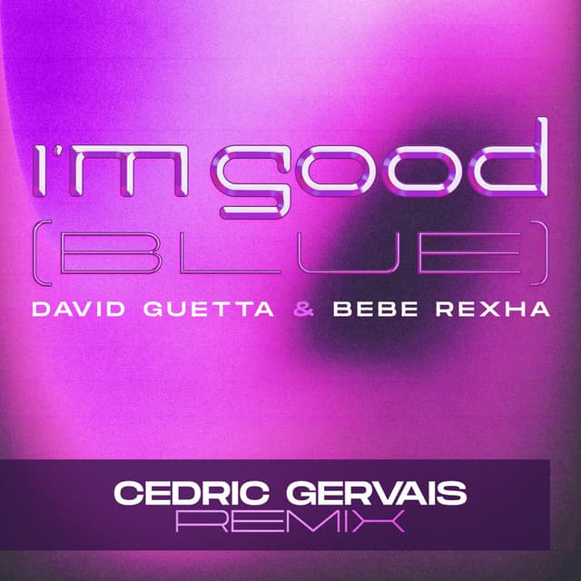 I'm Good (Blue) (Cedric Gervais Remix) cover