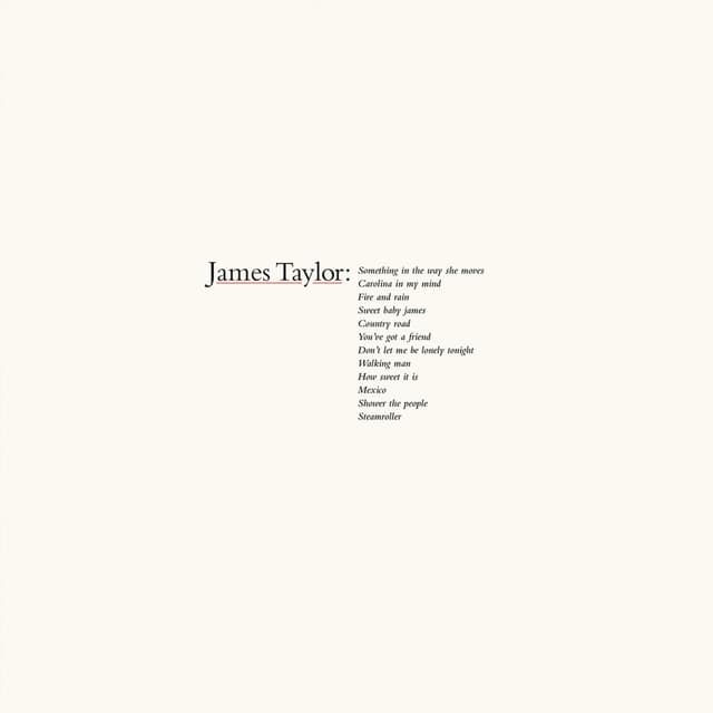 James Taylor's Greatest Hits (2019 Remaster) cover