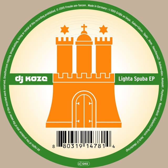 Lighta Spuba EP cover