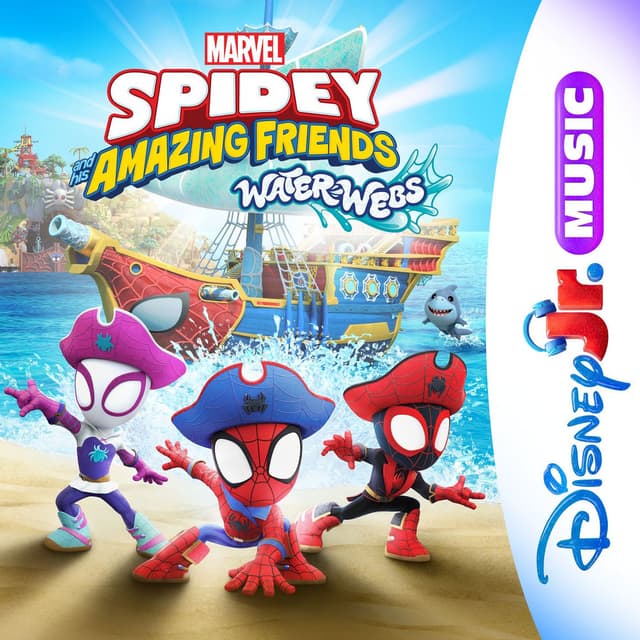 Disney Jr. Music: Marvel's Spidey and His Amazing Friends - Water Webs cover