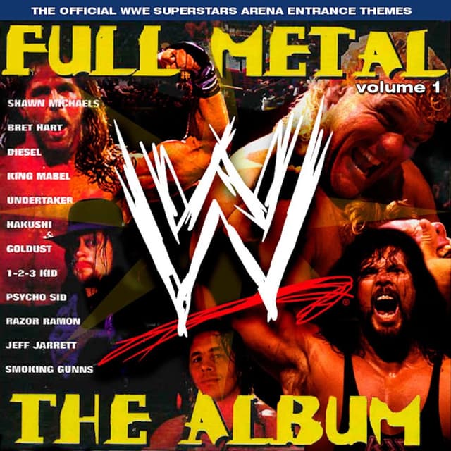 WWE: Full Metal - The Album, Volume 1 cover