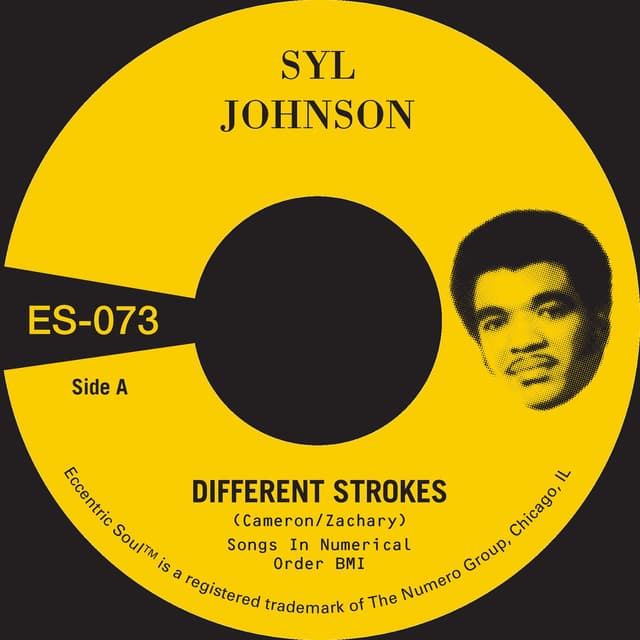 Different Strokes b/w Is It Because I'm Black cover