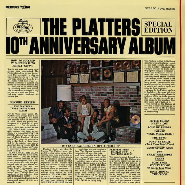 Platters 10th Anniversary Album cover